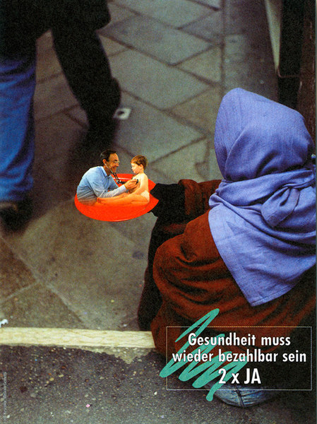 Plakat für die Volksabstimmung vom 4. Dezember 1994.