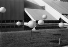 Futuristisches Bauwerk an der Landesausstellung von 1964 in Lausanne.