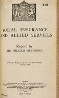 Titelseite des Beveridge-Reports von 1942.